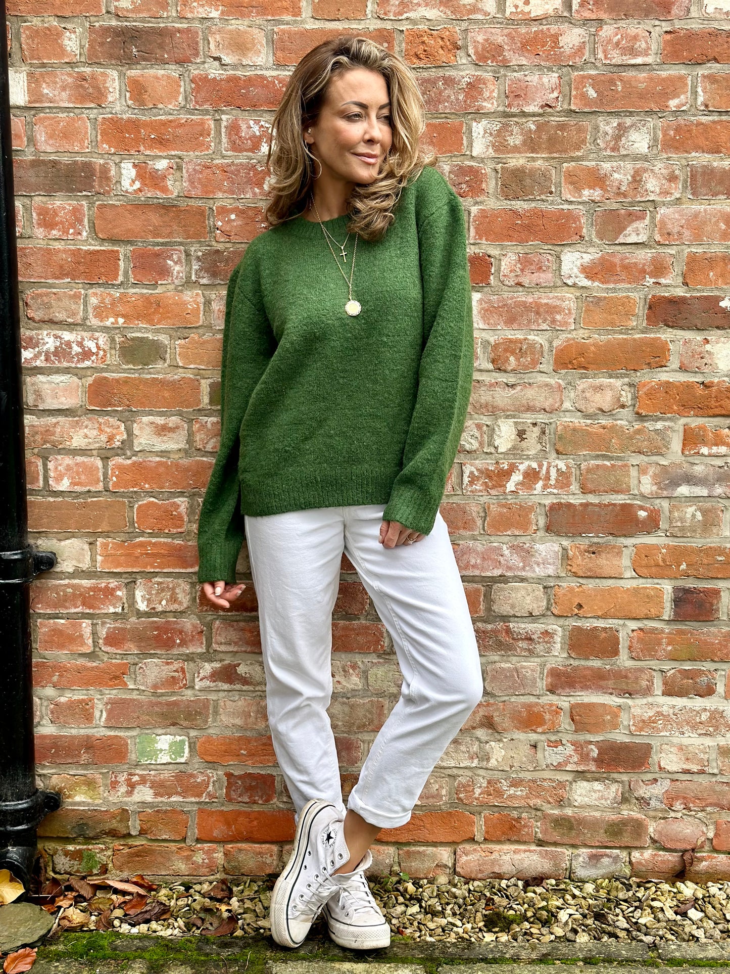 Green Crew Knit (UNISEX)