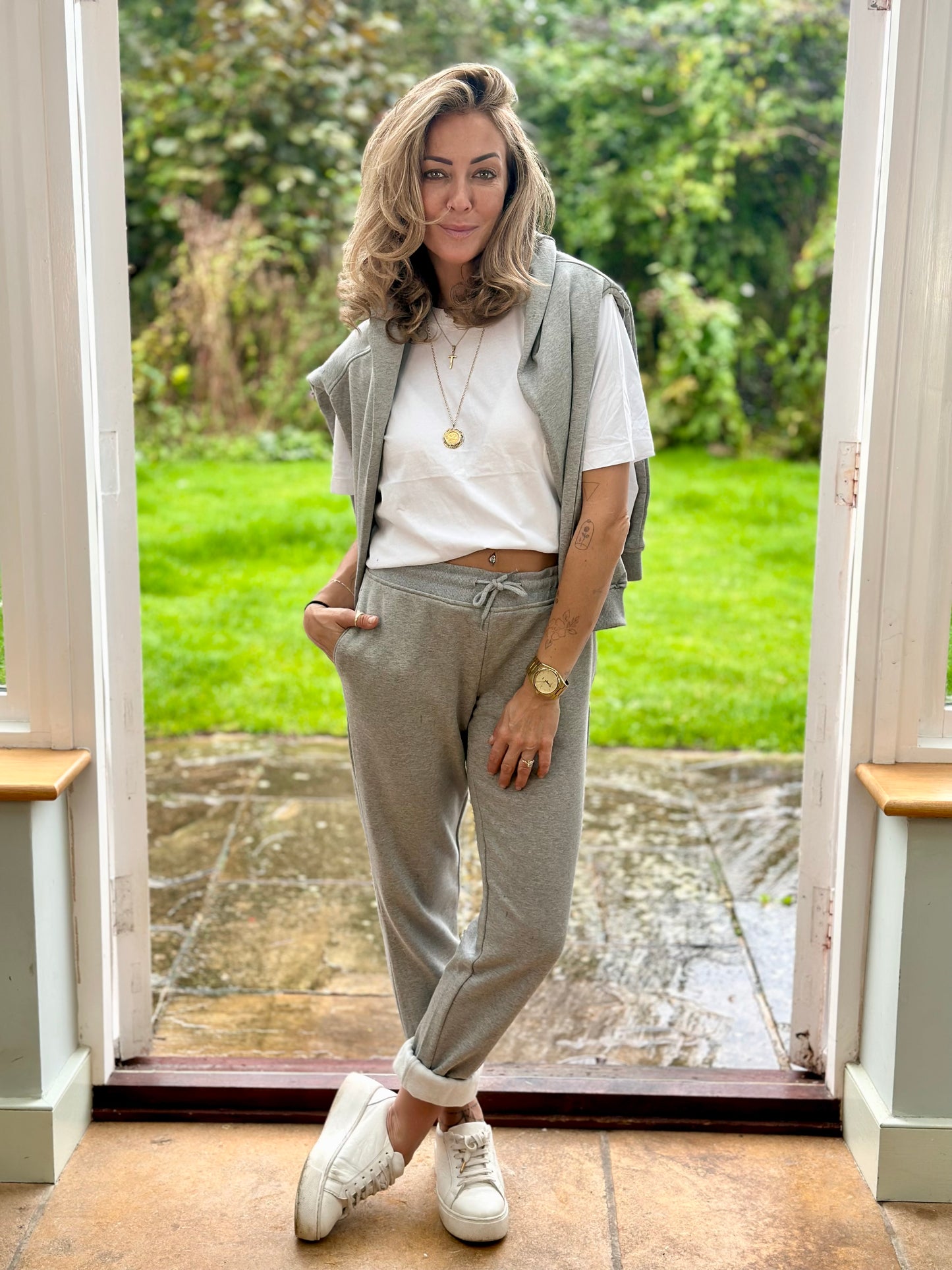 GREY Jersey Tracksuit