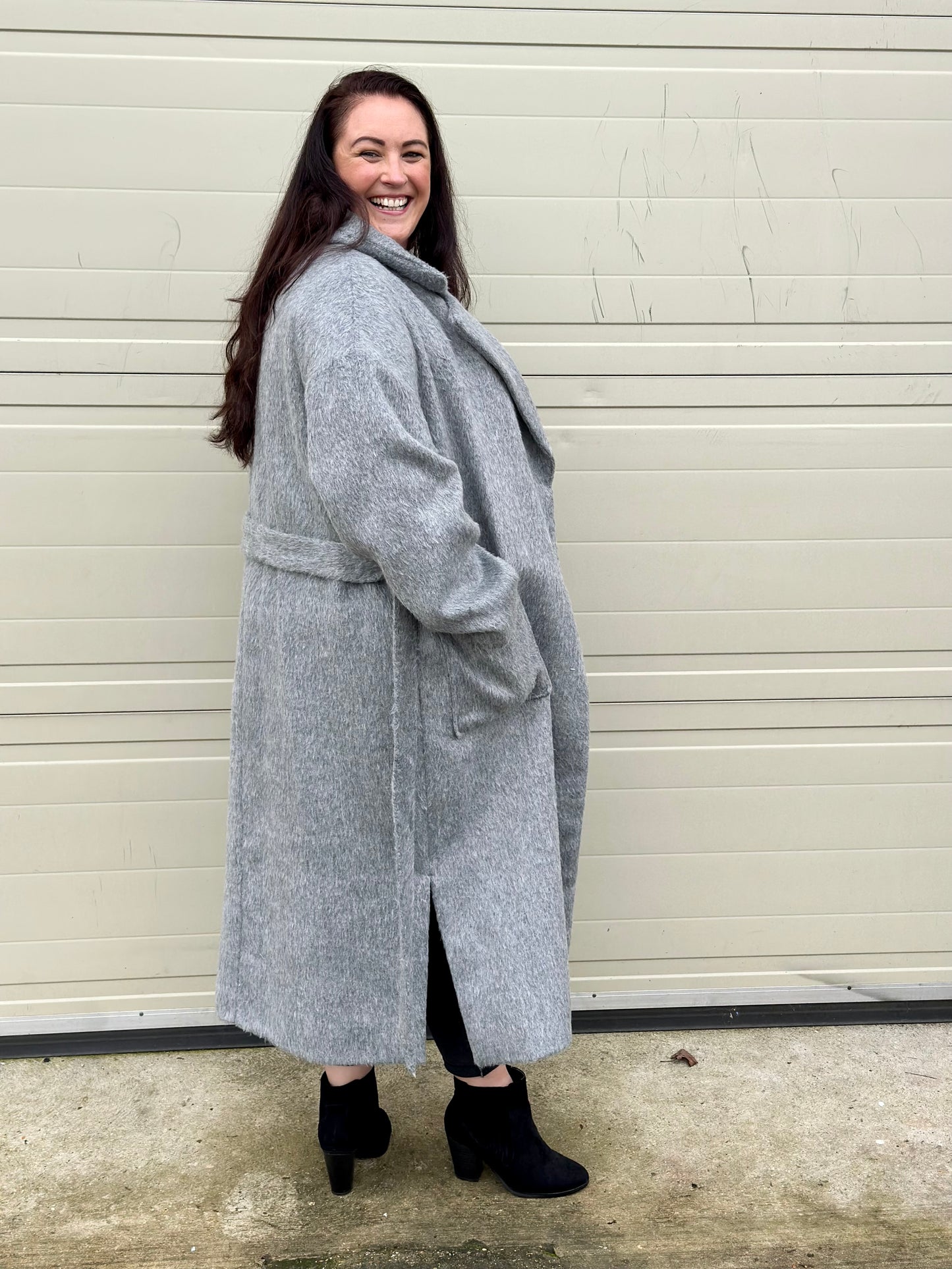 Grey Long Coat