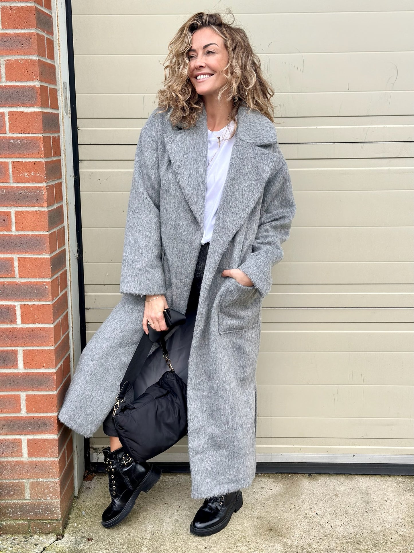 Grey Long Coat