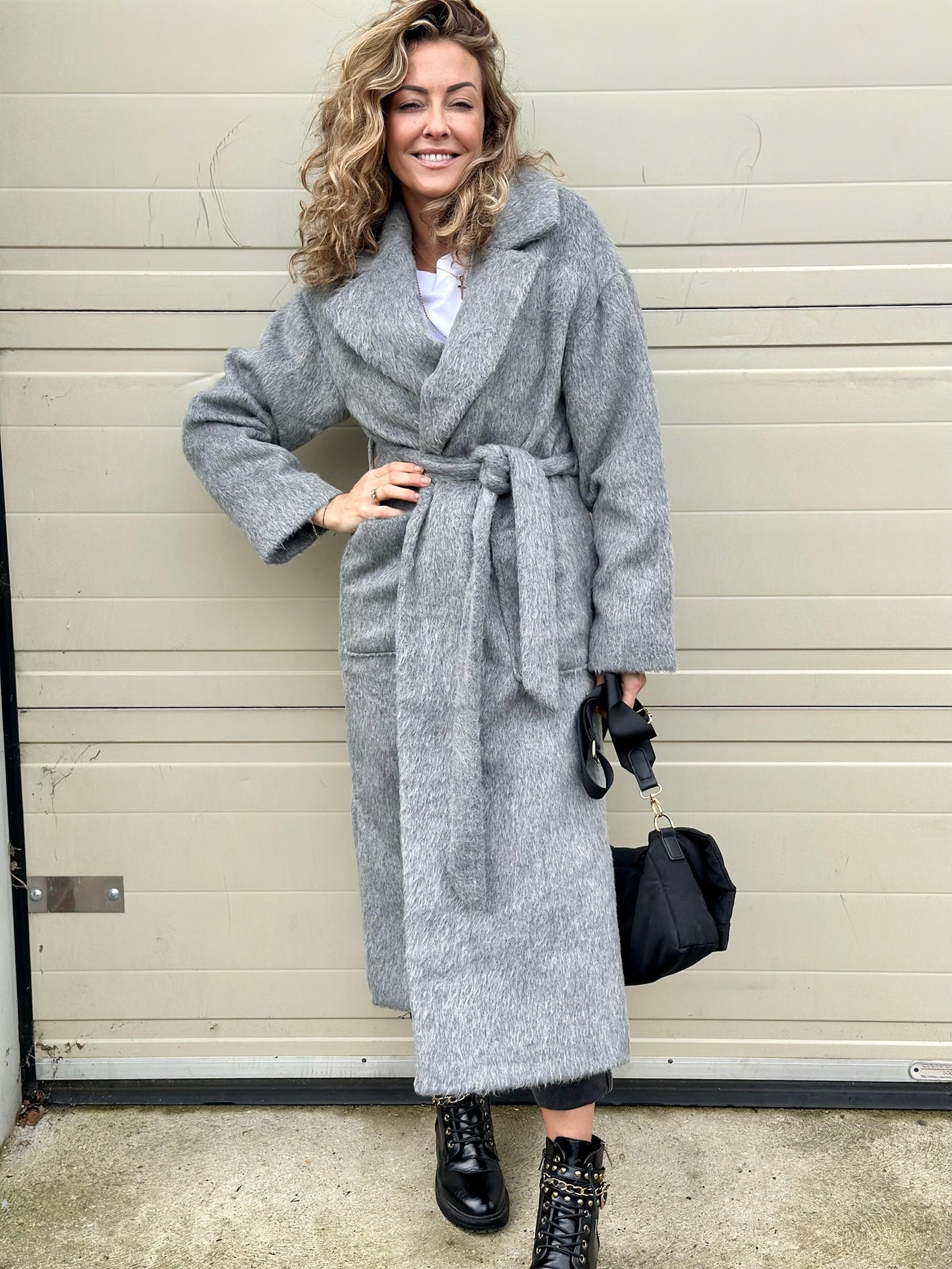 Grey Long Coat