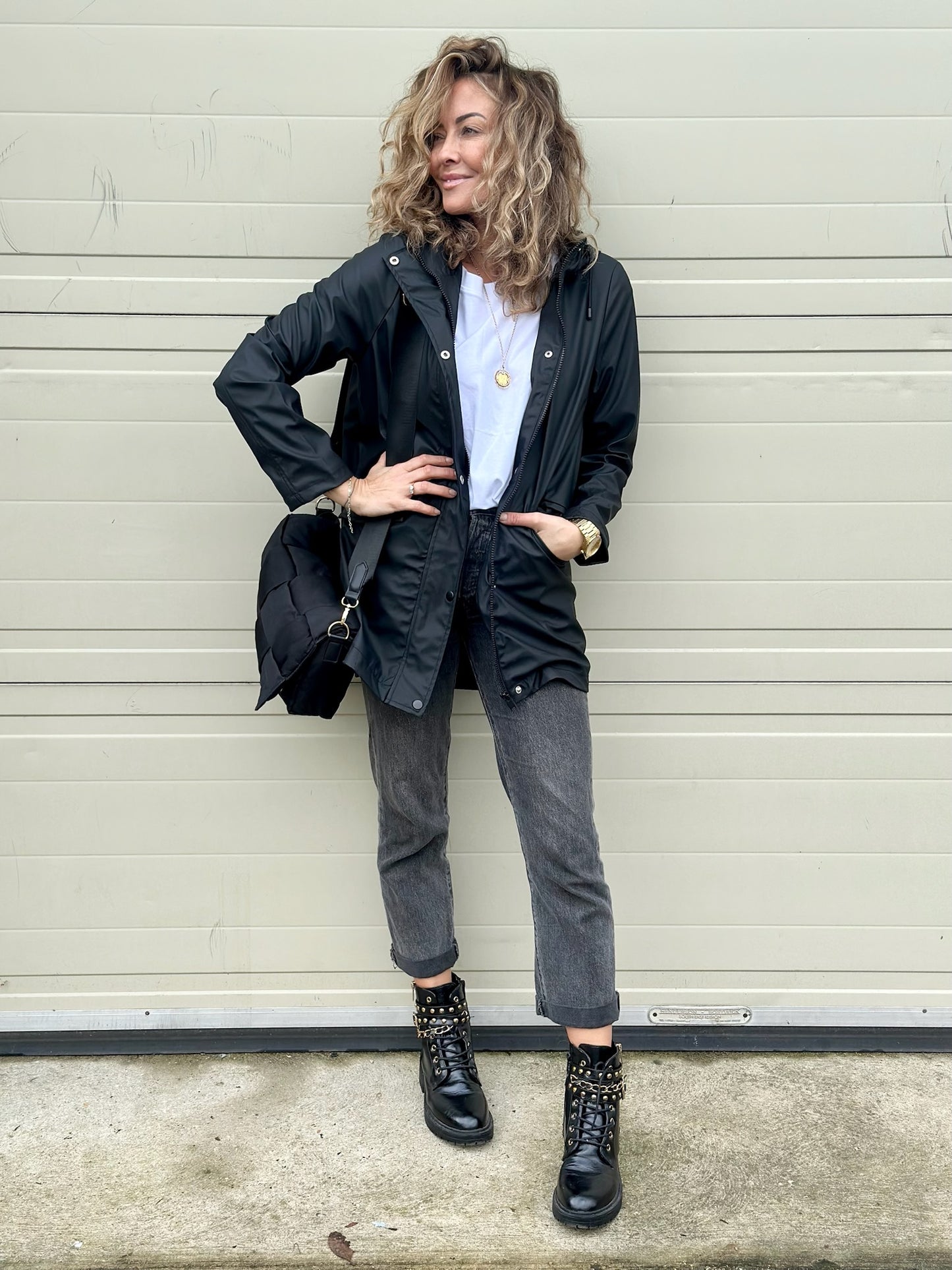 Black Rain Jacket