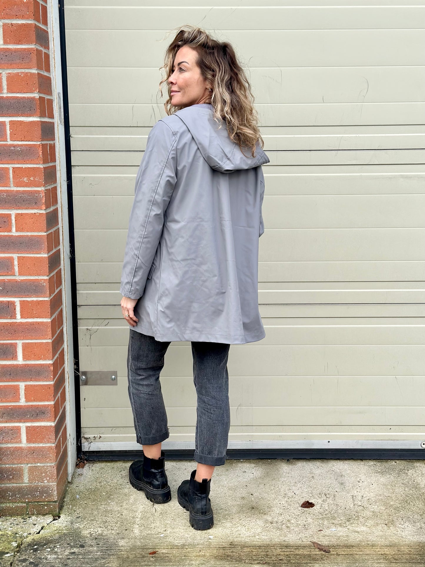 Grey Rain Jacket