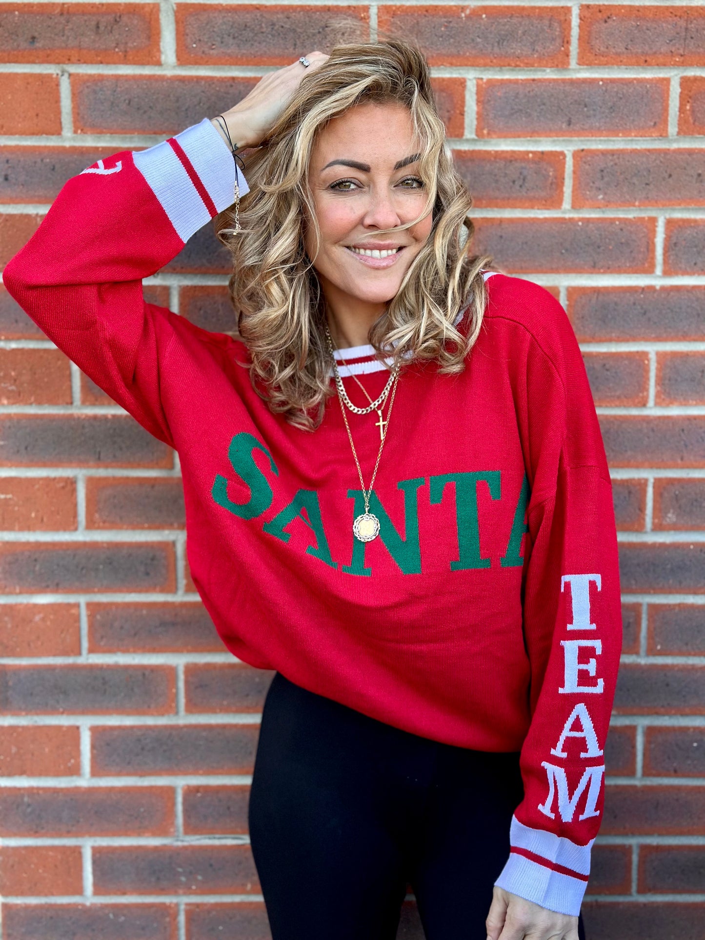 Red Christmas Cardigan