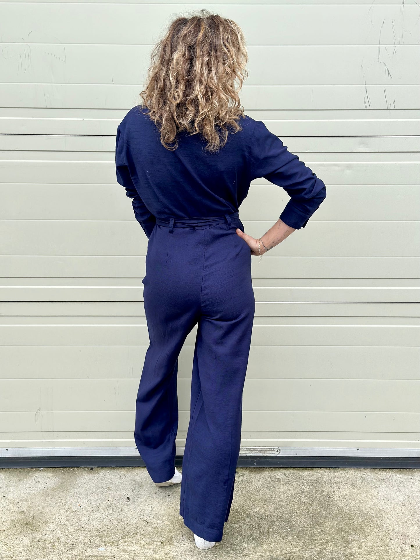 Navy Jumpsuit