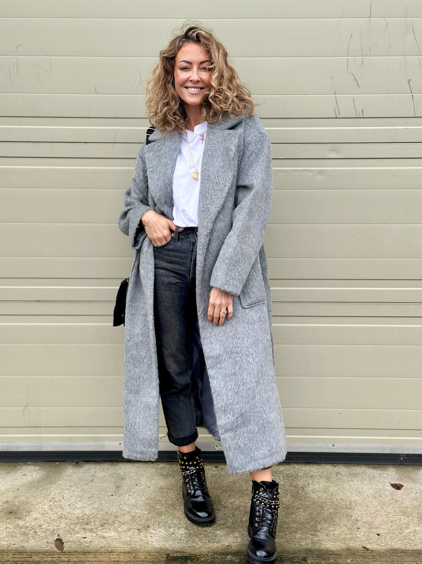 Grey Long Coat